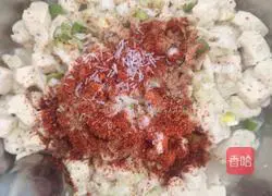 Illustration of how to make tofu buns 12