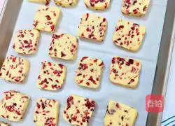 Illustration of how to make cranberry cookies 17