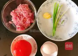 Tomato and meatball soup Illustration of how to do it 1