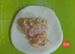 Illustration of how to make spring bamboo shoot buns 6