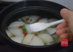 Illustration of how to make lamb chop soup 13