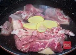 Mutton stewed radish soup Illustration of how to do it 2