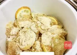 Illustration of how to make Sichuan clam lemon paste 3