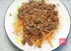 Illustration of making fried noodles 5