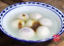 Osmanthus and Purple Sweet Potato Rice Balls Recipe Illustration 10