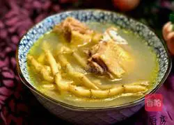 Illustration of how to make Houttuynia cordata old duck soup 9