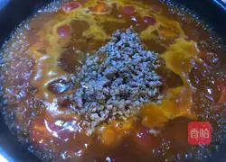 Illustration of how to make meat sauce pasta 13