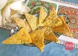 Sophora flower egg pancake recipe 14