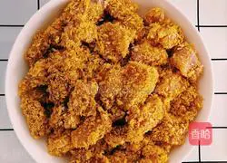 Illustration of how to make homemade chicken and popcorn snacks 4