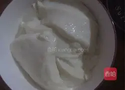 Illustration of how to make tofu with fat inside 1