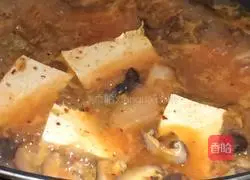 Illustration of Korean Kimchi and Tofu Soup 2