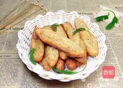 Illustration of how to make fennel fried dough sticks 17