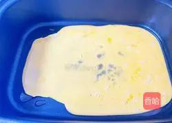 Illustration of how to make tomato, cucumber and scrambled eggs 4