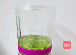 Illustration of how to make pea noodles 5