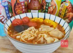 Vegetarian hot pot recipe illustration 5