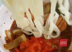 Illustration of how to make fried noodles 9