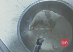 Illustration of how to make sweet potato noodle dumplings 2