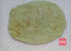 Spinach floret roll Illustration of how to do it 10