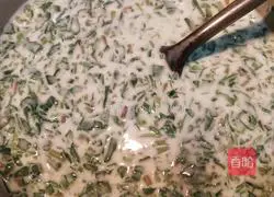 Illustration of how to make purslane soft cake 2