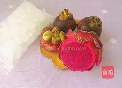 Red Tongtong Mangosteen Soup Recipe Illustration 1