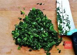 Illustration of how to make spinach and egg dumplings 4