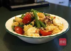 Illustration of how to make cold spaghetti 10