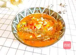 Illustration of how to make yellow and spicy tomatoes 19