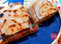 Zaozhuang vegetable pancake recipe 6