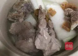 Illustration of how to make Scallop, Winter Melon and Pork Ribs Soup 5