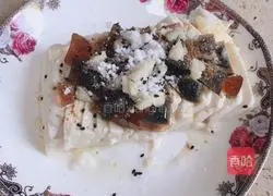 Illustration of how to make preserved egg tofu 11