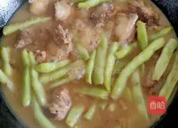 Illustration of Braised Pork Ribs and Bean Noodles 7