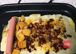 Illustration of how to make pancakes and fruits 4