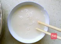 Illustration of how to make bean paste buns 1