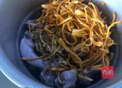 Cordyceps, flower, ginseng and chicken soup recipe 8