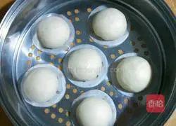 Illustration of how to make sesame buns 19