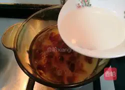 Coconut milk peach gum recipe illustration 8