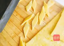 Fried noodles Illustration of how to make fruits (snacks) 4