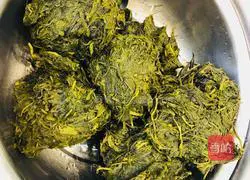 Illustration of how to make mugwort glutinous rice cake 3