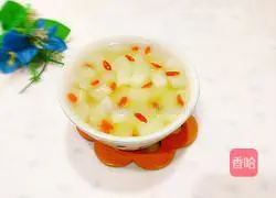 Illustration of how to make wolfberry melon 11