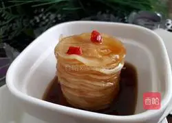 Illustration of how to make crispy pickled hot and sour radish 6