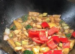 Illustration of how to make fried chicken with pineapple 17