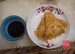  Illustration of how to make kimchi seafood pancake 5