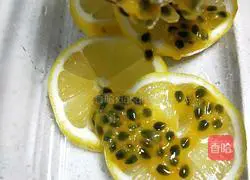 Passion fruit lemon Illustration of how to make tea 8