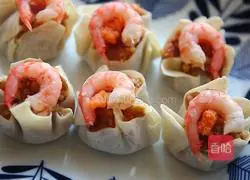 Canadian Arctic Shrimp Dried Steamed Shaomai Recipe Illustration 5