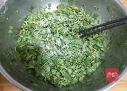 Illustration of how to make purslane flatbread buns (baked bun version) 2