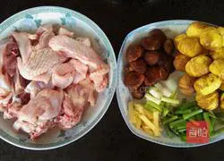 Illustration of Chestnut Braised Chicken 1