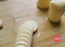 Illustration of making steamed tofu and eggs 2