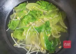 Illustration of how to make fried noodles 12