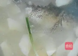 Illustration of how to make crucian carp and radish soup 12