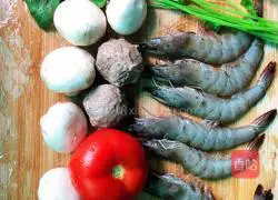 Appetizing seafood soup recipe 1